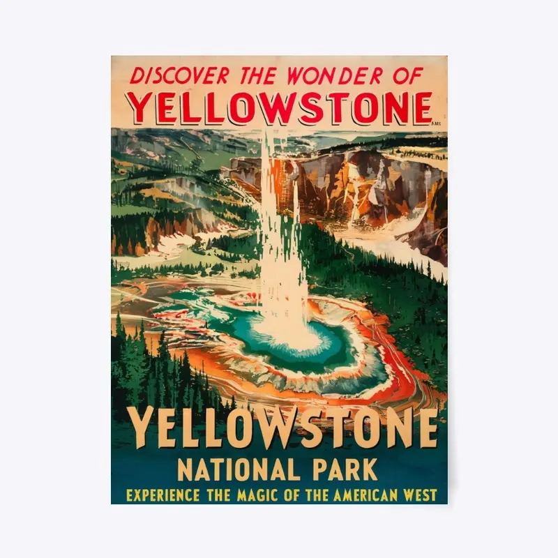 Yellowstone | Travel Poster