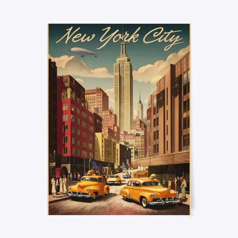 New York City | Travel Poster